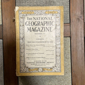 1920s National Geographic magazines