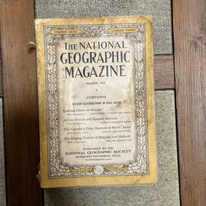 1920s National Geographic magazines