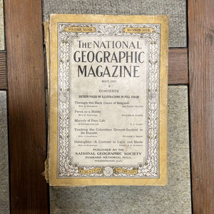 1920s National Geographic magazines