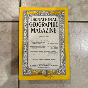 1950s National Geographic magazines