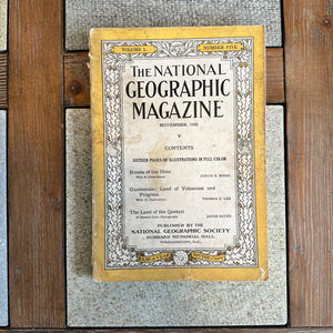 1920s National Geographic magazines