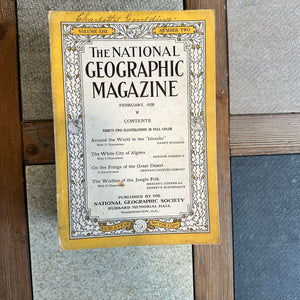 1920s National Geographic magazines