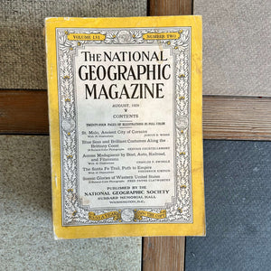1920s National Geographic magazines