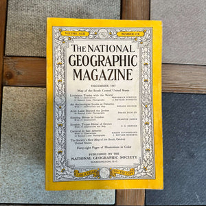 1940s National Geographic magazines