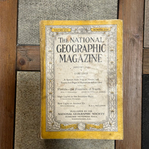 1930s National Geographic magazines