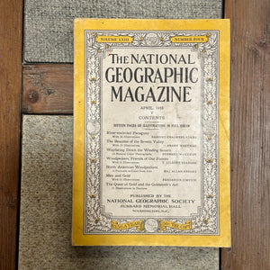 1930s National Geographic magazines