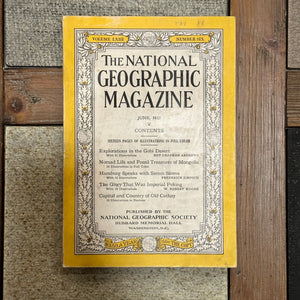1930s National Geographic magazines
