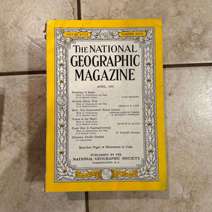 1950s National Geographic magazines