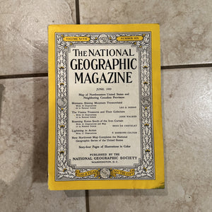 1950s National Geographic magazines
