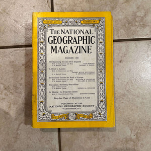 1950s National Geographic magazines