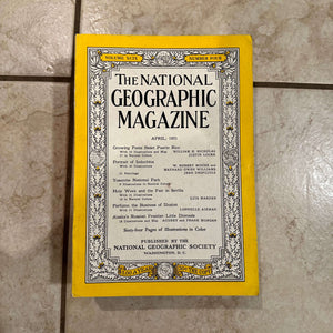 1950s National Geographic magazines