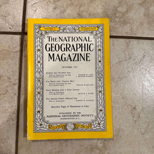 1950s National Geographic magazines