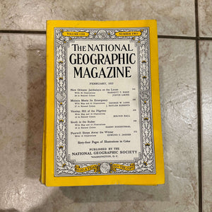 1950s National Geographic magazines