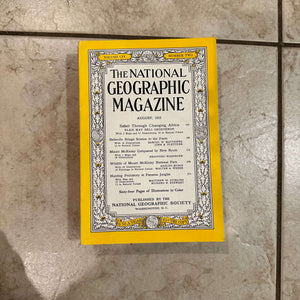 1950s National Geographic magazines