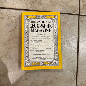 1950s National Geographic magazines