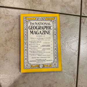 1950s National Geographic magazines