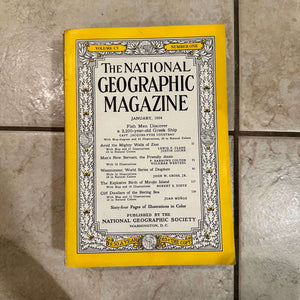 1950s National Geographic magazines