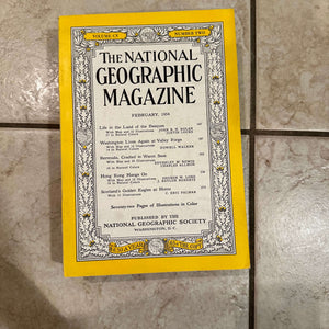 1950s National Geographic magazines