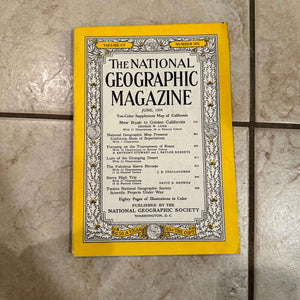 1950s National Geographic magazines
