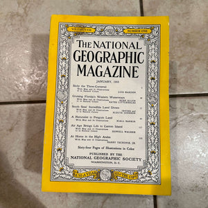 1950s National Geographic magazines