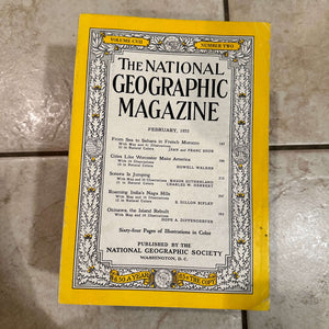 1950s National Geographic magazines
