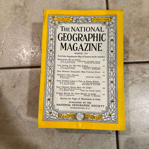 1950s National Geographic magazines
