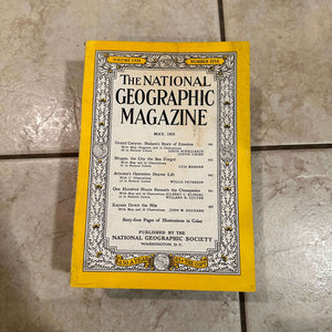 1950s National Geographic magazines