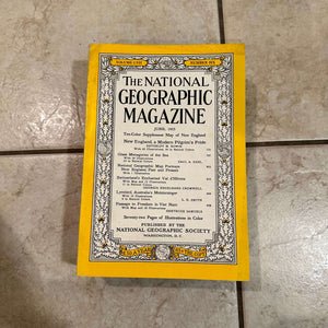 1950s National Geographic magazines