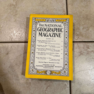 1950s National Geographic magazines