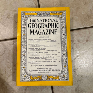 1950s National Geographic magazines