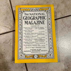 1950s National Geographic magazines