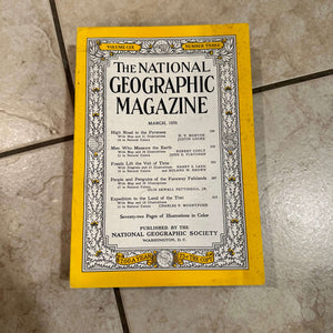 1950s National Geographic magazines