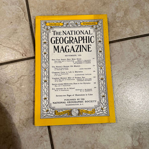 1950s National Geographic magazines