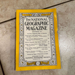 1950s National Geographic magazines