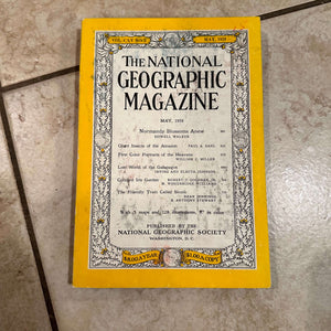 1950s National Geographic magazines