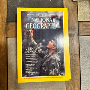 1980s National Geographic magazines