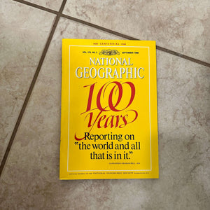 1980s National Geographic magazines