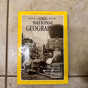 1980s National Geographic magazines