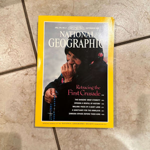 1980s National Geographic magazines