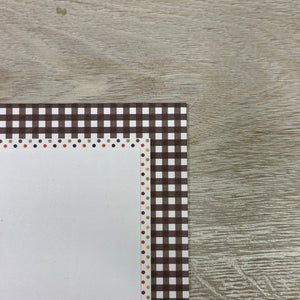 Cocoa Gingham #EDPC-CG