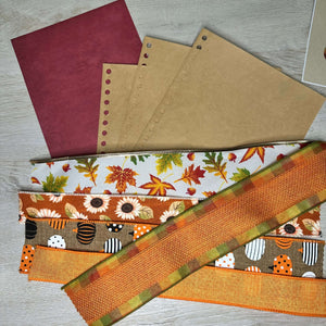 Vintage Fall Junk Journal card kit - September 2024