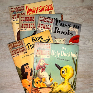 Classics Illustrated Junior comic books