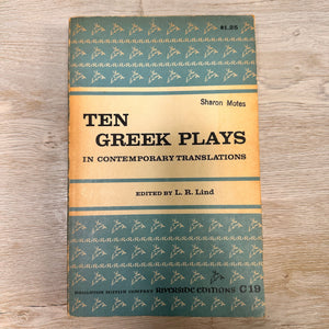 Ten Greek Plays