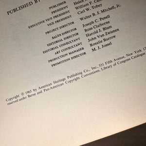1965 American Heritage Guide to the United States books