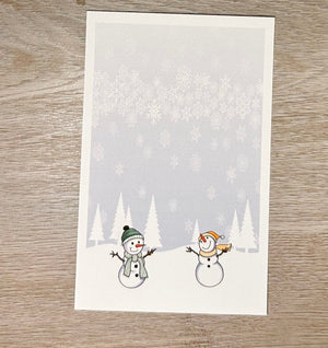 Snowmen Fun postcards