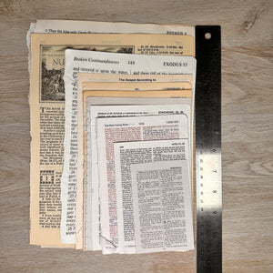 Bible pages packs
