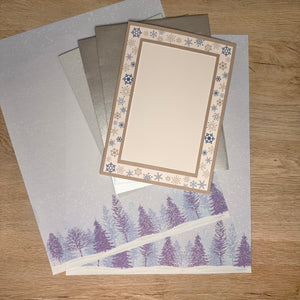Winter Junk Journal card kit - January 2025