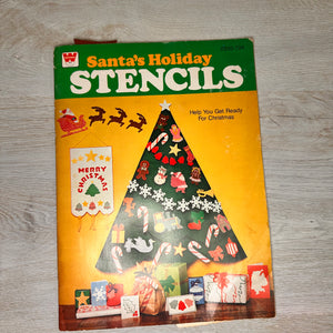 Santa's Holiday Stencils
