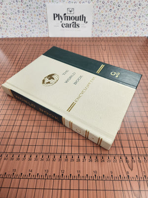 1970 & 1974 World Book Encyclopedia volumes