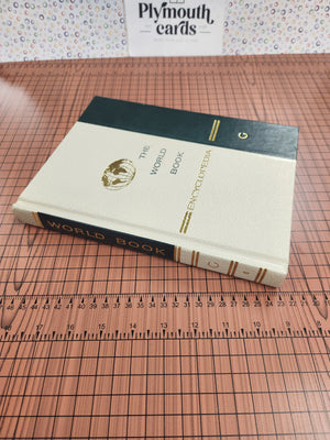 1970 & 1974 World Book Encyclopedia volumes